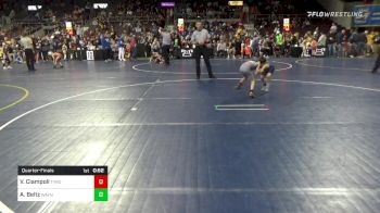 51 lbs Quarterfinal - Vincent Ciampoli, Tyrone vs Ace Beltz, Waynesboro