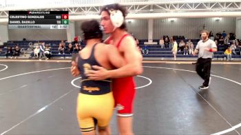 149 lbs Quarterfinal - Daniel Badillo, Trinidad State vs Celestino Gonzales, Western Colorado University