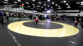 144 lbs Quarterfinal - Michael Perez, Firebaugh vs Daniel Resa, Golden West