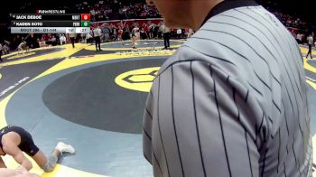 D1-144 lbs Cons. Semi - Jack DeBoe, Mentor vs Kaden Soto, Perrysburg