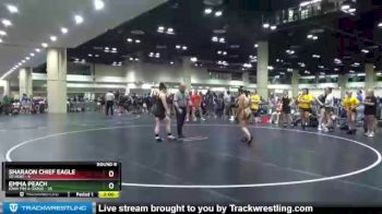 145 lbs Round 8 (10 Team) - Emma Peach, Iowa Pin-A-Sarus vs Sharaon Chief Eagle, SD Heat