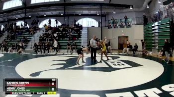 120 lbs Cons. Round 5 - Henry Jones, Benedictine College Prep vs Kamren Griffin, St. Frances Academy