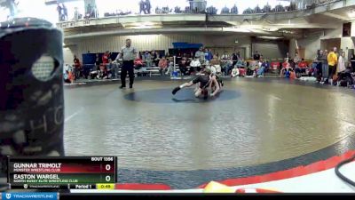 86 lbs Cons. Round 3 - Easton Wargel, North Husky Elite Wrestling Club vs Gunnar Trimolt, Munster Wrestling Club