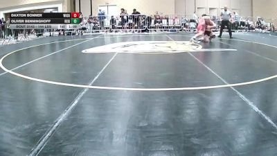 144 lbs Quarterfinal - Daxton Bonner, Wasatch WC vs Oliver Benninghoff, Reign WC