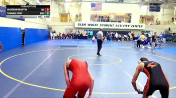 125 lbs Round 1 (6 Team) - Jackson Martin, Labette Community College vs Tanner Putt, Neosho County Community College