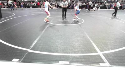 92 lbs Consi Of 8 #1 - Ayden Rodgers, Mustang Bronco Wrestling Club vs Easton Tolley, King Select