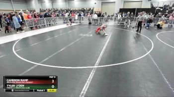 70 lbs Quarterfinal - Tyler Lyden, Pinnacle Wrestling Club vs Cameron Ramp, Backyard Brawlers Midwest