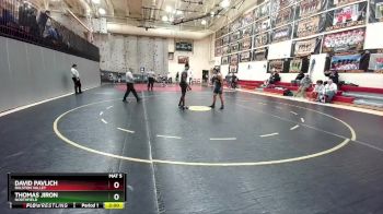 144-148 lbs Round 1 - Thomas Jiron, Northfield vs David Pavlich, Ralston Valley