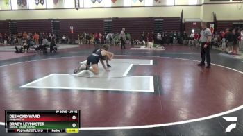 JV-16 lbs Quarterfinal - Brady Leymaster, Xavier, Cedar Rapids vs Desmond Ward, Maquoketa