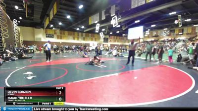 108 lbs Semifinal - Zayden Zentner, Team Temecula Wrestling Club vs Cole Lewis, Rancho Bernardo Wrestling