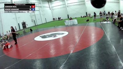 110 lbs Addison Neal, Iowa vs Kenzie Nondorf, Kansas