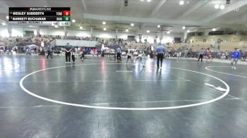 105 lbs Cons. Round 3 - Wesley Sudderth, Slingshot Wrestling Club vs Barrett Buchanan, Wave Wrestling Club