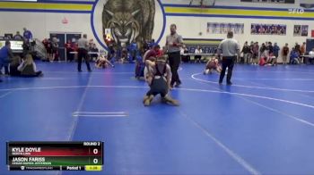 JV-7 lbs Round 2 - Jason Fariss, Cedar Rapids Jefferson vs Kyle Doyle, North Linn