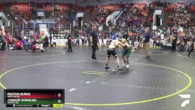 95 lbs Champ. Round 2 - Connor Kowalski, Dakota WC vs Paxton Burns, Decatur WC