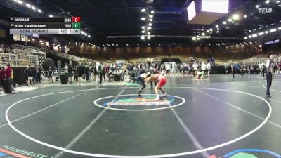 106 lbs Cons. Round 2 - Jai Diaz, Doral Academy vs Jose Zamorano, Troup