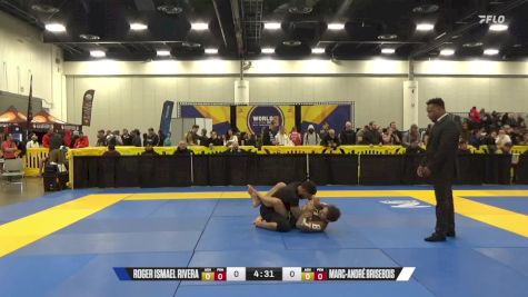 Marc-André Brisebois vs Roger Ismael Rivera 2024 World IBJJF Jiu-Jitsu No-Gi Championship