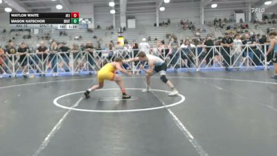132 lbs Rr Rnd 3 - Waylon Waite, Average Joes - HSB vs Mason Katschor, Team Shutt NXT GEN - HSB