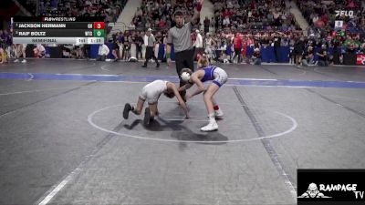 68 lbs Semifinal - Jackson Hermann, Greater Heights vs Raif Boltz, WTC