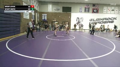 132 lbs Round 3 (6 Team) - Briar Lahoe, Renegades vs Wyatt Smith, H.E.M. Middle School