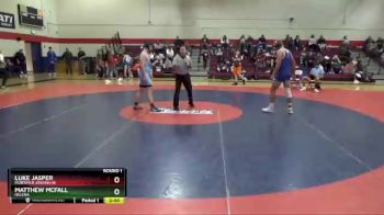 182 lbs Round 1 - Luke Jasper, Mortimer Jordan HS vs Matthew Mcfall, Helena