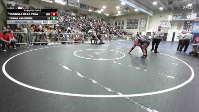 170 lbs Champ. Round 1 - Siana Valentine, Liberty (Winchester) vs Isabella De La Vega, Etiwanda