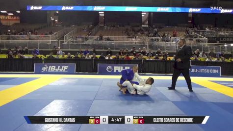 Cleito Soares De Resende vs Gustavo H L Dantas 2025 Pan Jiu Jitsu IBJJF Championship