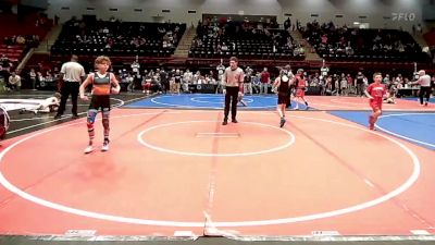 76 lbs Consolation - Kash Mccaslin, Glenpool Youth Wrestling vs Brantley Mattison, Jenks Trojan Wrestling Club