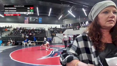 165 lbs Cons. Round 2 - Cole Murguia, Unattached vs Tony Stewart, Northeastern Oklahoma