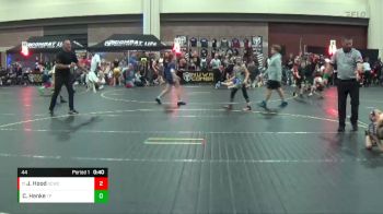 44 lbs Cons. Round 3 - Jagger Hood, Gulf Coast Wrestling Club vs Chapman Henke, Team Palmetto