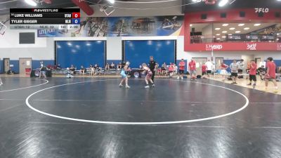 96 lbs Luke Williams, Utah vs Tyler Gieger, New Jersey