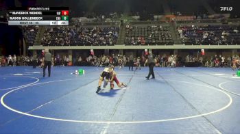 95 lbs Cons. Round 3 - Maverick Wendel, Immortal Athletics WC vs Mason Hollenbeck, Edina Wresting Association