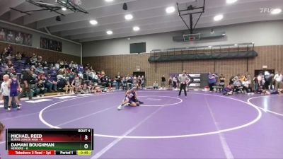 75 lbs Round 2 (6 Team) - Michael Reed, Burns Junior High vs Damani Boughman, Herders