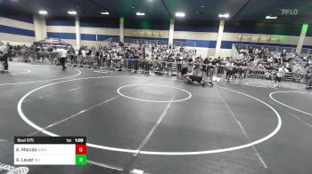 190 lbs Round Of 64 - Antonio Macias, World Team TC vs Axel Lauer, Big Red