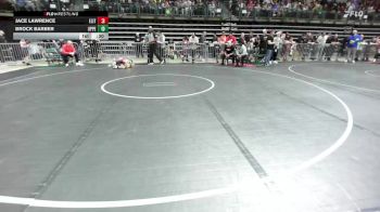 65 lbs Consi Of 16 #2 - Jace Lawrence, Elite NJ vs Brock Barber, Upper Township