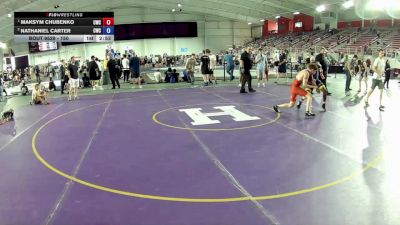 150 lbs 1st Place Match - Maksym Chubenko, Columbus Wrestling Club vs Nathaniel Carter, Clarkston Wrestling Club