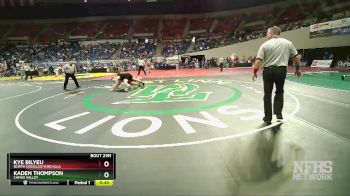 2A/1A-190 Cons. Semi - Kaden Thompson, Camas Valley vs Kye Bilyeu, North Douglas/Yoncalla