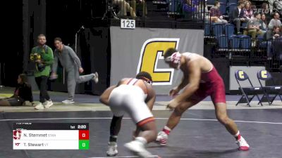 197 lbs 7th Place - Nikolas Stemmet, Stanford vs Tj Stewart, Virginia Tech