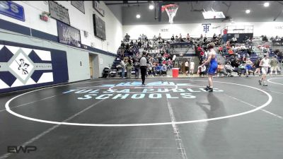 132 lbs Quarterfinal - Kolton Arnold, Moore Middle vs Easton Armstrong, Victory Christian School