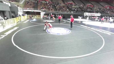 100 lbs Quarters - Jalissa Lopez, Mad Dawg Wrestling Club vs Olivia Maya Felix, Delta Wrestling Club