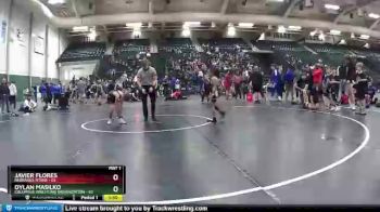 60 lbs Round 5 (6 Team) - Javier Flores, Nebraska Titans vs Dylan Masilko, Columbus Wrestling Organization