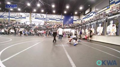 90-105 lbs Semifinal - Beckett Parker, Deer Creek Wrestling Club vs Boston Emmert, Piedmont