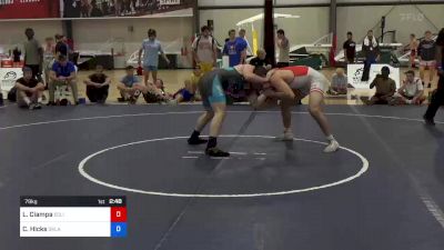 79 kg Consi Of 32 #1 - Luke Ciampa, Eclipse Wrestling Club vs Cody Hicks, Oklahoma