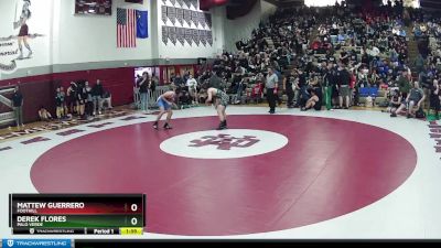 144 lbs Champ. Round 2 - Mattew Guerrero, Foothill vs Derek Flores, Palo Verde