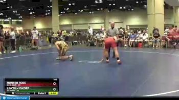 160 lbs Round 8 (10 Team) - Hunter Rose, S.E.O. Blue vs Lincoln Dikoff, SD White