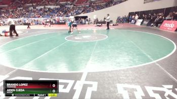 5A-190 lbs Champ. Round 1 - Aiden Ojeda, McKay vs Brando Lopez, Thurston