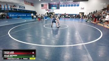 132 lbs Quarterfinal - Tayce Lake, Campbell County vs Rylee Browen, Thunder Basin