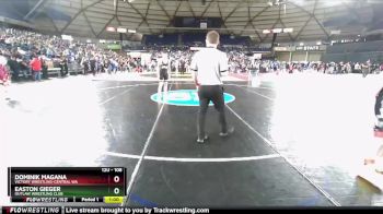 108 lbs Champ. Round 2 - Easton Gieger, Outlaw Wrestling Club vs Dominik Magana, Victory Wrestling-Central WA