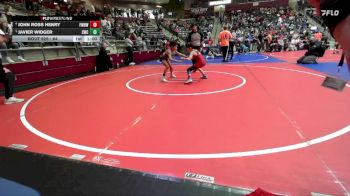 64 lbs Semifinal - Javier Widger, Saints Wrestling Club vs John Ross Henry, Fayetteville Wild Hog Wrestling