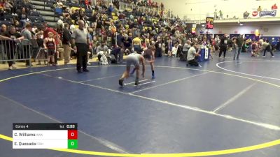 88 lbs Consy 4 - Cooper Williams, Awa vs Elijah Quesada, Fisheye