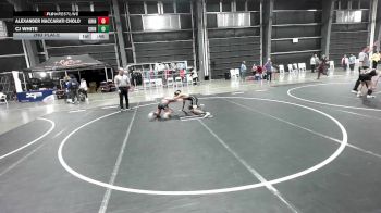 95 lbs 2nd Place - Alexander Naccarati Cholo, Grindhouse WC vs Cj White, Grindhouse WC